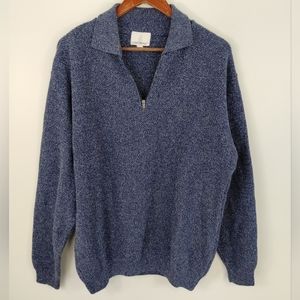 London Fog Men's Sweater Blue Size Medium